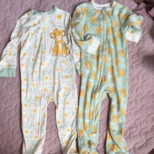 Disney Simba Kids One Pieces - Mint Green and Cream